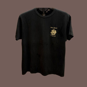 Bamboo Restaurant Hawaii Tee | Black Graphic | Size L | Vintage